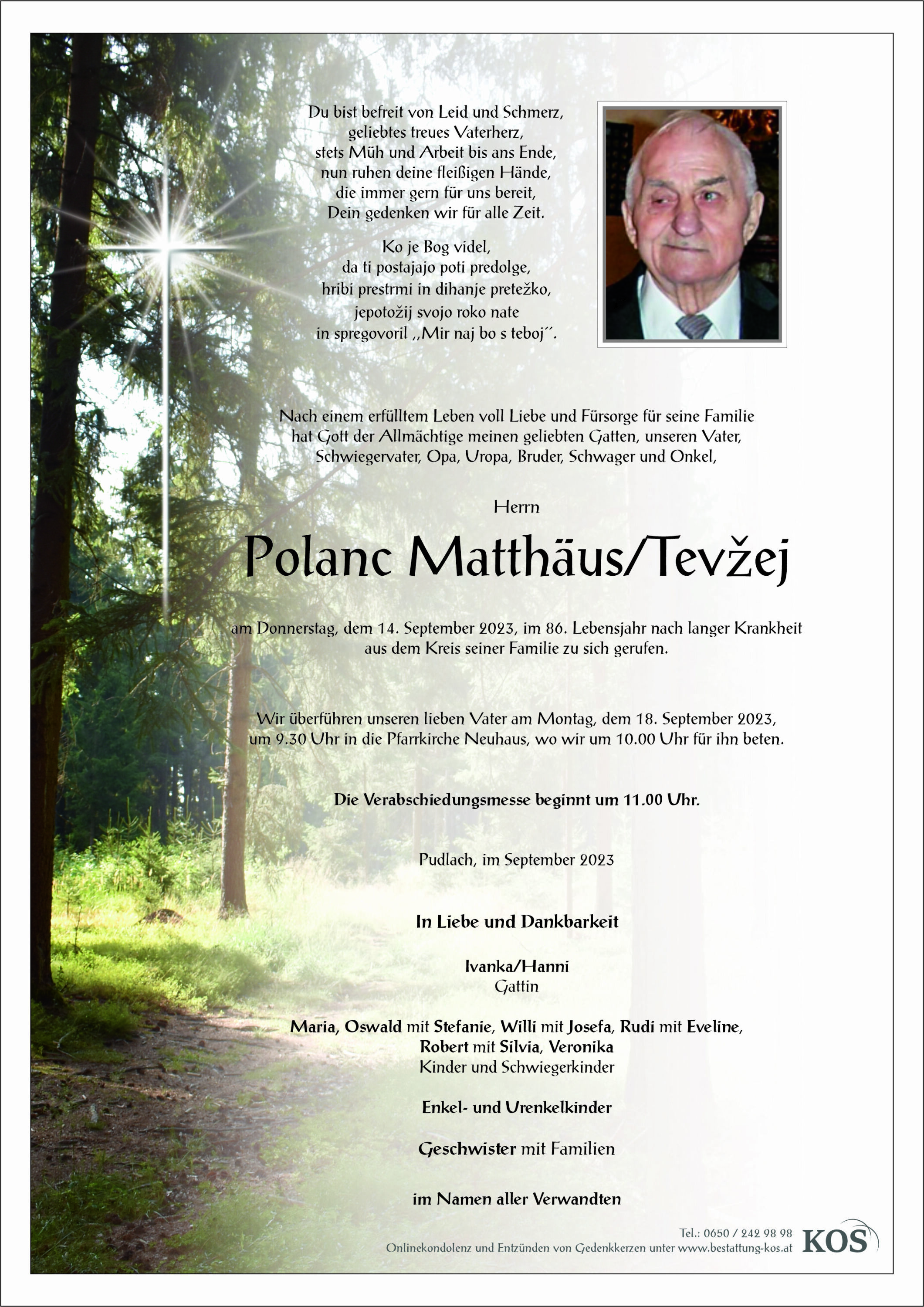 Matthäus/Tevžej Polanc